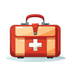 Emergency first aid icon. First Aid Kit Icon Vector