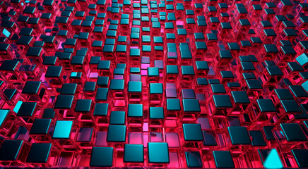 Obraz premium Abstract background with crystal prisms