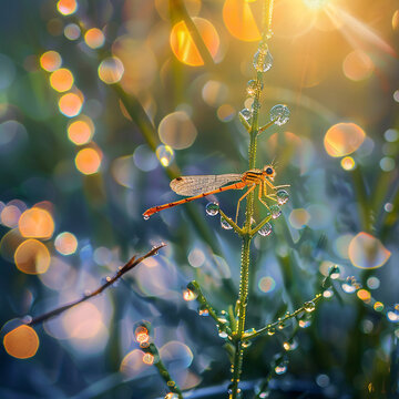 Macro Magic: Insects in their Habitat, Insect Portraits: Vivid Details and Bokeh