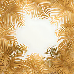 Obraz premium palm leave background
