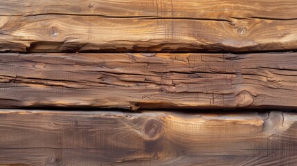 Image focusing on the textures of weathered wooden planks, showcasing the cracks and the test of time on the wood surface