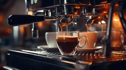 Foto op Plexiglas espresso coffee maker © Arti