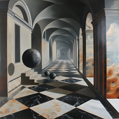 Vibrant Collage artwork Featuring Intense and Bold Colors generative ai 