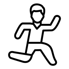 Vector Design Physical Fitness Icon Style