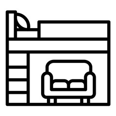 Vector Design Loft Icon Style