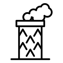 Vector Design Chimney Icon Style