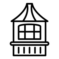 Vector Design Cupola Icon Style