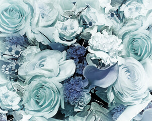 Floral vintage background.  Close-up. Nature.