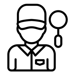 Vector Design Inspector Icon Style