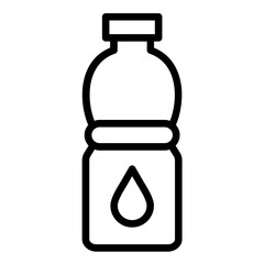 Vector Design Water Bottle Icon Style