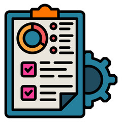 Project Documentation Icon Element For Design