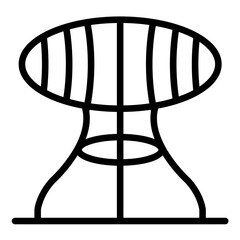 Vector Design Aluminum Table Icon Style