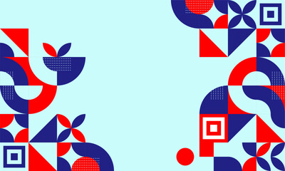 Obraz premium abstract mosaic flat design background