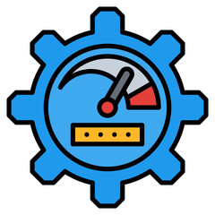 Performance Icon Element For Design