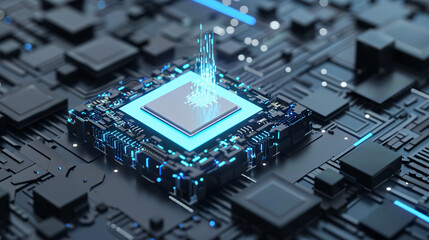 Future intelligent technology large model AI chip
