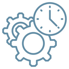 Process Icon Element For Design