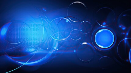 Fototapeta premium Futuristic digital innovation background, abstract technology Technology communication concept
