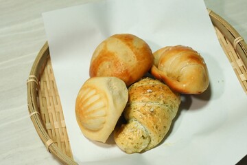 美味しく焼き上げたパン