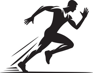 Baseball Player Leading Off Base in Vector Art