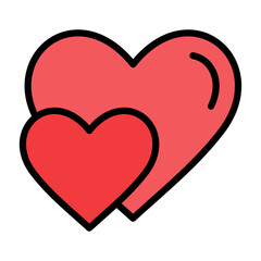 Heart Icon Element For Design