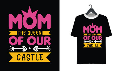 Vector best mom ever. mothers day t shirt design