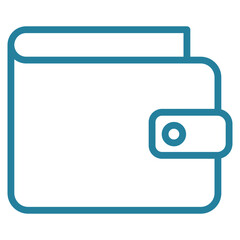 Wallet Icon Element For Design