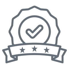Badge Icon Element For Design