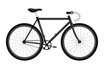 Beautiful bicycle vector illustration artwork