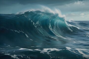 Fototapeta premium wave of the sea