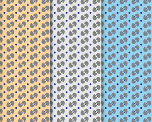 Modern vector seamless pattern design