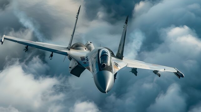 In the combat zone, an uncompromising combat fighter demonstrates its combat capability by making accurate and effective strikes against enemy targets.