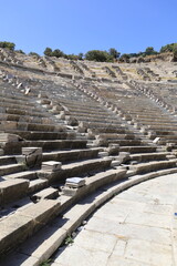 Fototapeta na wymiar Theater of ancient Halicarnassus in Bodrum