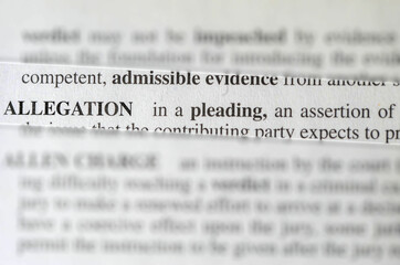 allegation