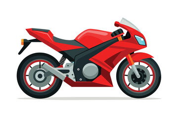 Thunderstride motorcycle vector illustration artwork