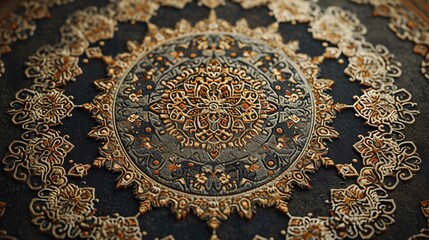 Ethnic Batik Images with Mandala Patterns 8K