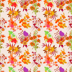Gorgeous summer colors suitable for flower and dress patterns
.Suitable for tie and bow tie patterns.