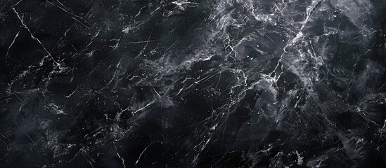 Black marble pattern for background