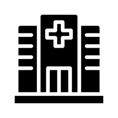 Fototapeta premium hospital icon