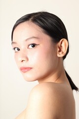 Beautiful asian woman