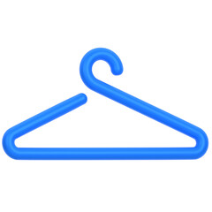3d icon of a cloth hanger