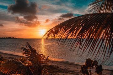 Guam Sunset during golden hour