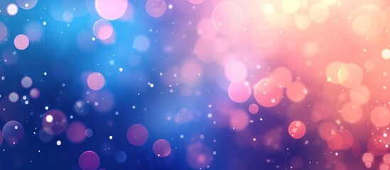 bokeh background with colorful lights