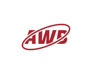 AWB Logo design vector template