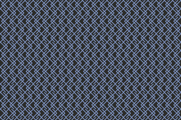 Illustration wallpaper, Abstract Geometric Style. Repeating Sample blue line on black background.