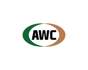 AWC Logo design vector template