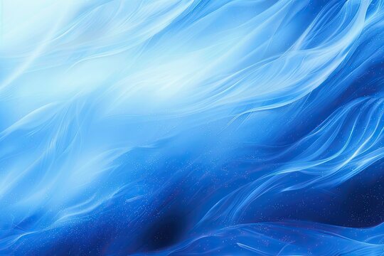 Abstract blue background, wave or veil texture