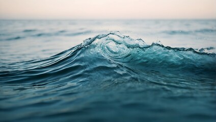 abstract background of water waves - obrazy, fototapety, plakaty