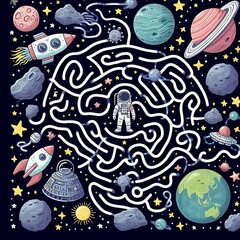 space maze for children