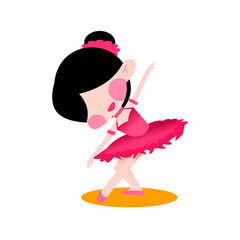 The beautiful ballerina pink dress © Alfina