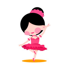 The beautiful ballerina pink dress © Alfina